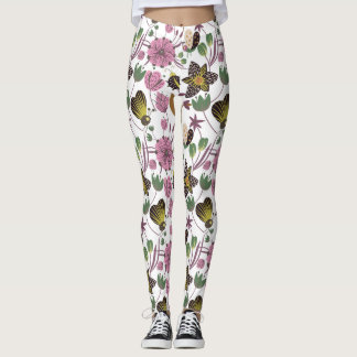 Sommar Mönster Leggings