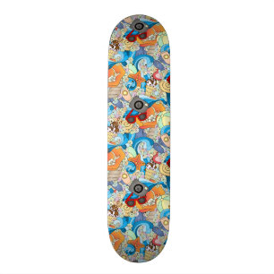 Sommar mönster old school skateboard bräda 21,6 cm