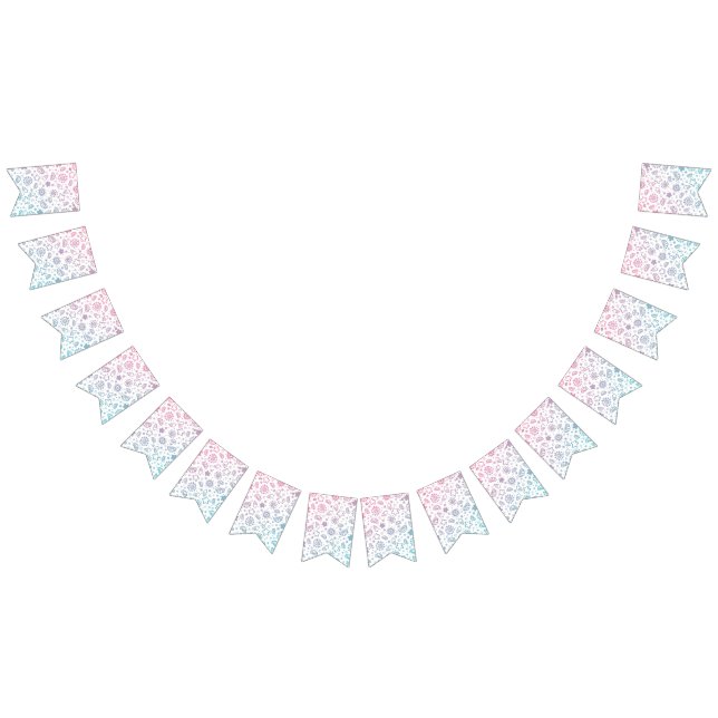 Sommar mönster vimplar (Alla)