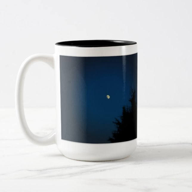 Sommar Moon Mug Två-Tonad Mugg (Vänster)