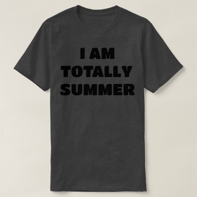 Sommar Namn Gift, jag är helsomrar T Shirt (Design framsida)