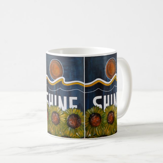 Sommar Nätter Målning av Alfred Fox Kaffemugg (Framsida höger)