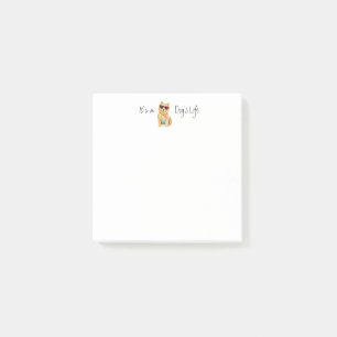 Sommar Norwich Terrier Post-it Notes Block