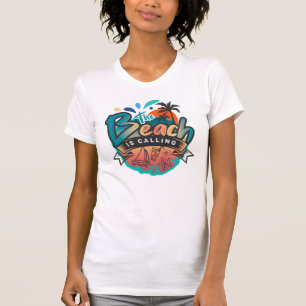Sommar- och persikopublicering t shirt