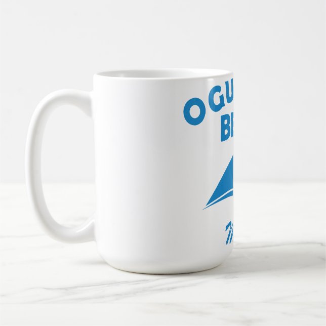 Sommar ogunquit-maine  kaffemugg (Vänster)