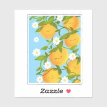 Sommar Orange Träd Garden