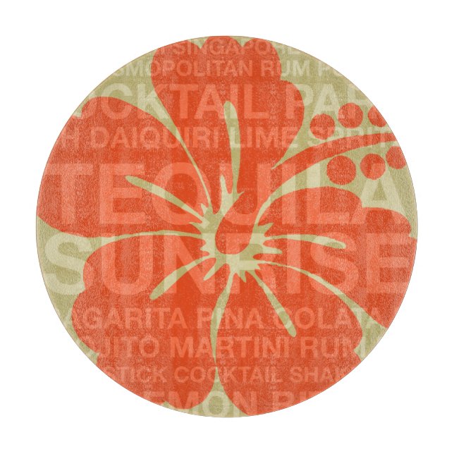 Sommar-Ord-sändare och Hibiscus skärskivor (Framsidan)