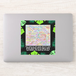 Sommar Ord Search Puzzle Klistermärken