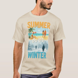 Sommar över vintern t shirt