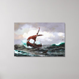 Sommar på Grönlands Kusten-cirkus 1000 Canvastryck