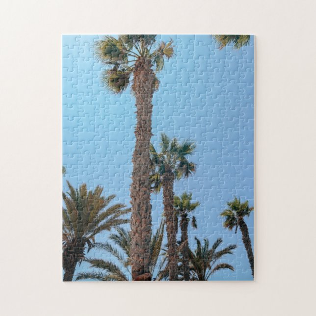Sommar Palmträd Pussel (Vertikal)