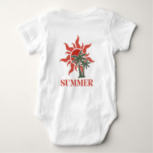 Sommar Palmträd Sol Retro Tropisk