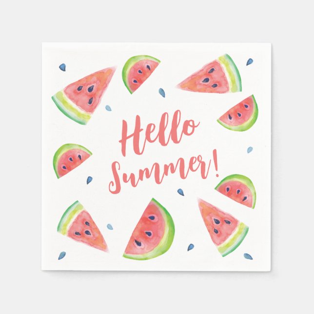 Sommar Pappersservett (Framsidan)