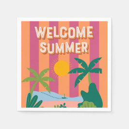 Sommar Pappersservett