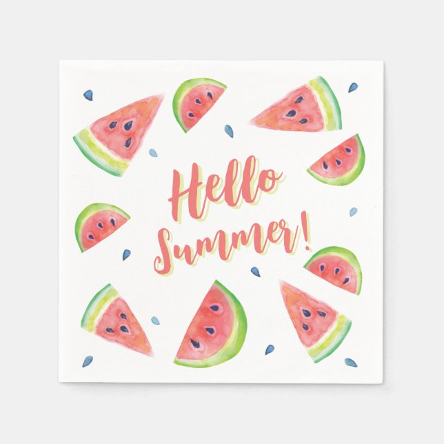 Sommar Pappersservett (Framsidan)