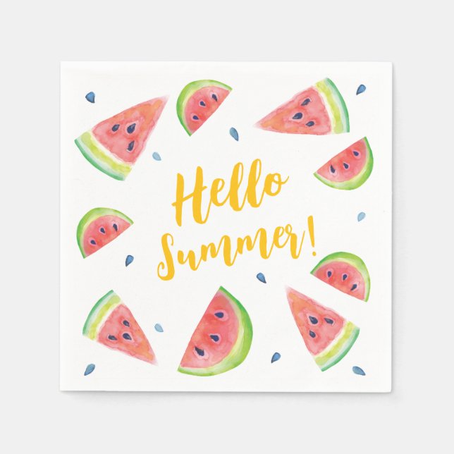 Sommar Pappersservett (Framsidan)