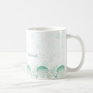Sommar Pärl Vattenfärg Ocean Design Kaffemugg