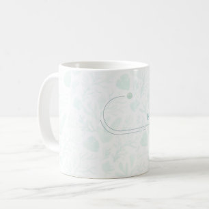Sommar Pärl Vattenfärg Ocean Design Kaffemugg