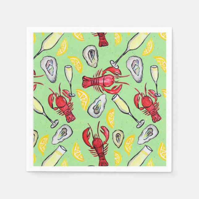 Sommar Party Pappersservett (Framsidan)