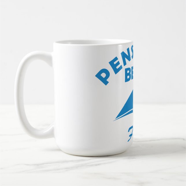 Sommar pensacola- florida  kaffemugg (Vänster)