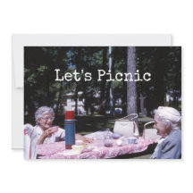 Sommar-Picnic-Dam avböjde för lunch