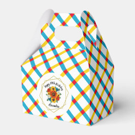 Sommar Picnic Party Geometric Blommigt Presentaskar