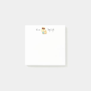 Sommar Pomeranian Post-it Block