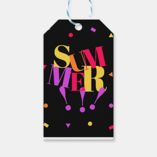 Sommar presentetikett