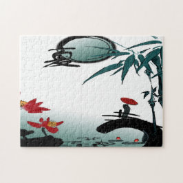 Sommar Puzzle Pussel