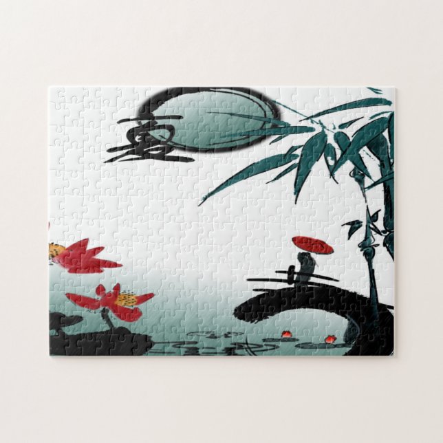 Sommar Puzzle Pussel (Horisontell)