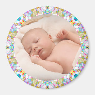 Sommar Ram New Grandparent's Gift Baby Photo Magnet
