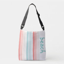 Sommar rand i korall och turkos