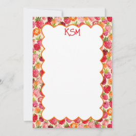 Sommar Raspberry Watercolor Coquette Inbjudningar