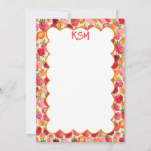 Sommar Raspberry Watercolor Coquette