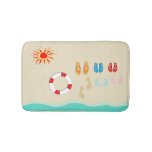 Sommar Roligt Bath Mat Badrumsmatta