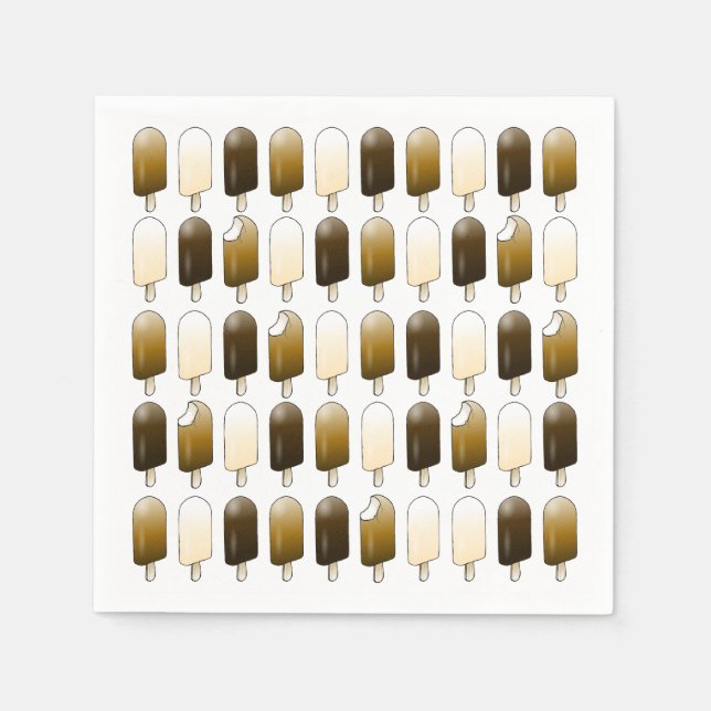 Sommar Roligt Birthday Pappersservett (Framsidan)