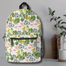 Sommar Roligt Cute Tropical Mönster