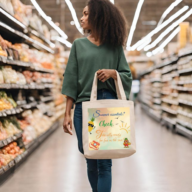 Sommar Roligt Tote Bag Tygkasse (Skapare uppladdad)