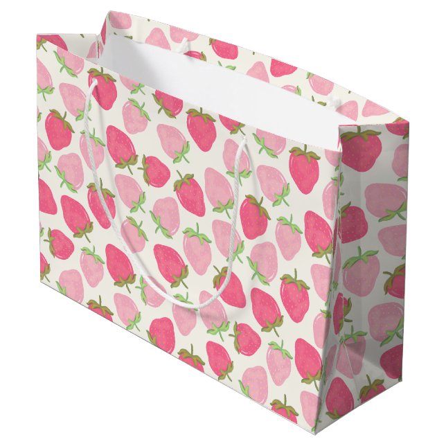 Sommar Rosa Jordgubbe Söt och Fruktig  (Baksidan Vinklad)