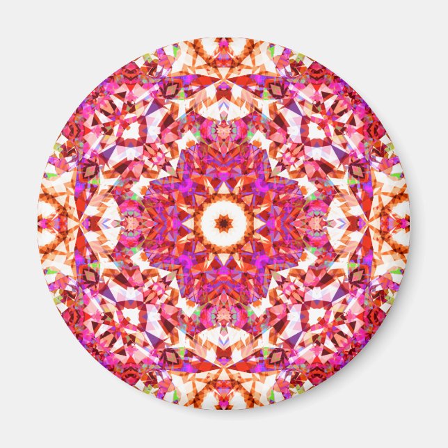 Sommar Rosa Red Star for Summertime Magnet (Framsidan)