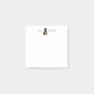 Sommar Rottweiler Post-it Notes Block