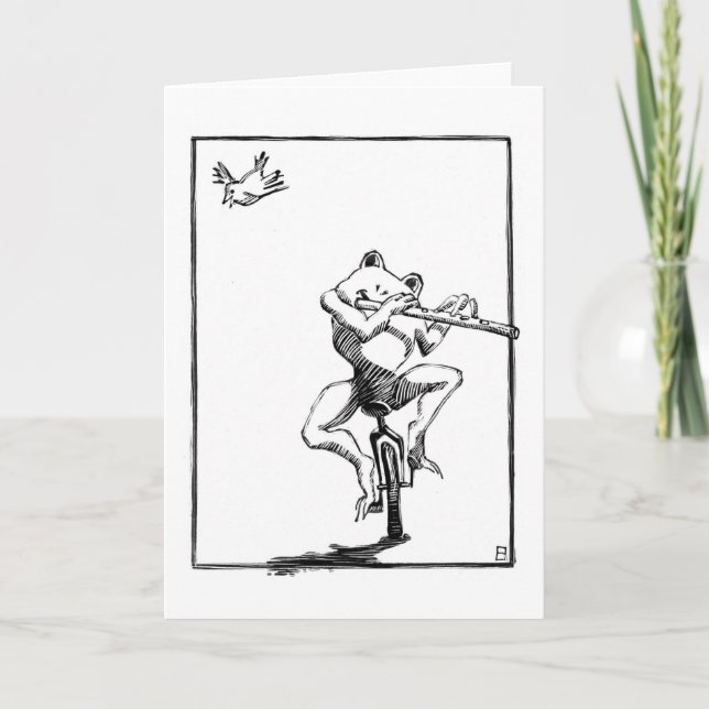 Sommar Sång Kort (Framsida)