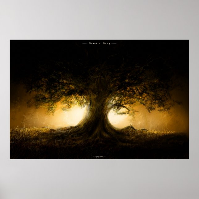 Sommar Sång Poster (Framsidan)