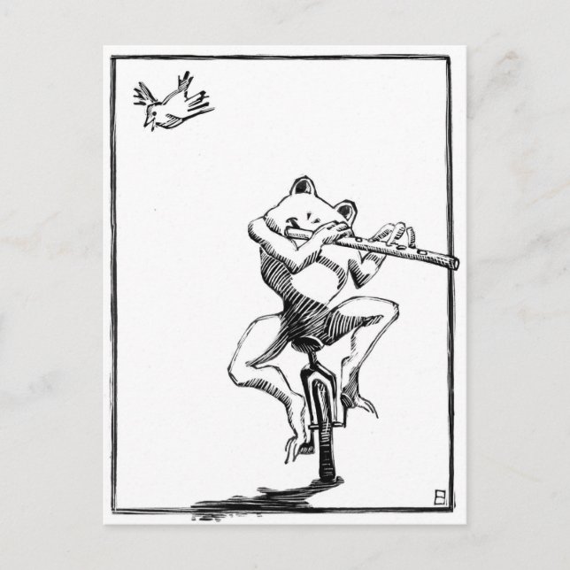 Sommar Sång Vykort (Framsida)