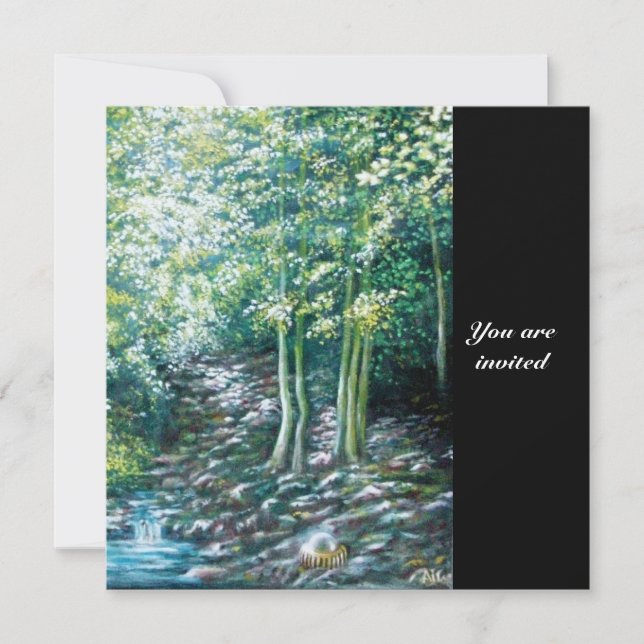 SOMMAR SÅNGER INBJUDNINGAR (Framsida)