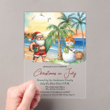 Sommar-Santa & Snömannen Jul i juli
