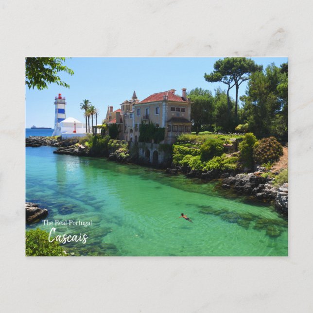 Sommar-Simman Cascais, Portugals vykort (Framsida)
