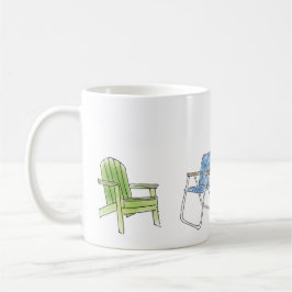 Sommar sittande kul-mugg kaffemugg