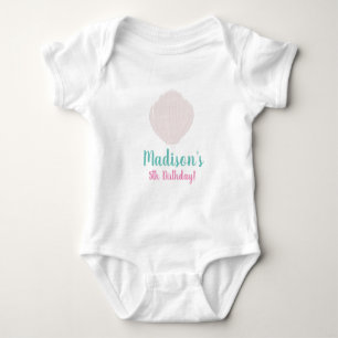 Sommar skalskjorta födelsedagsfest Baby Body T Shirt