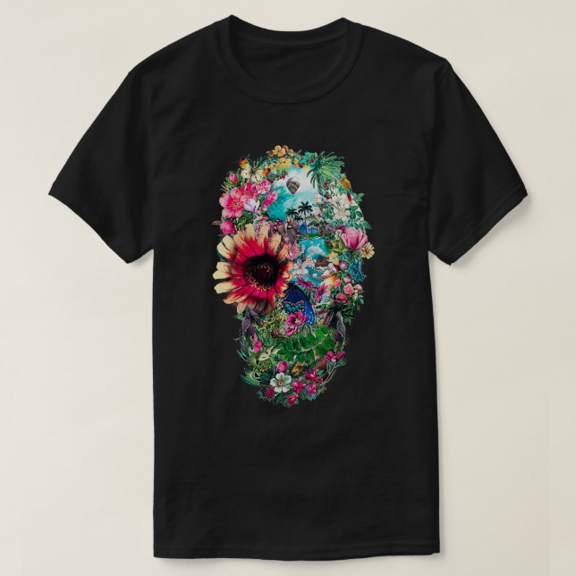 Sommar Skull II T Shirt (Design framsida)